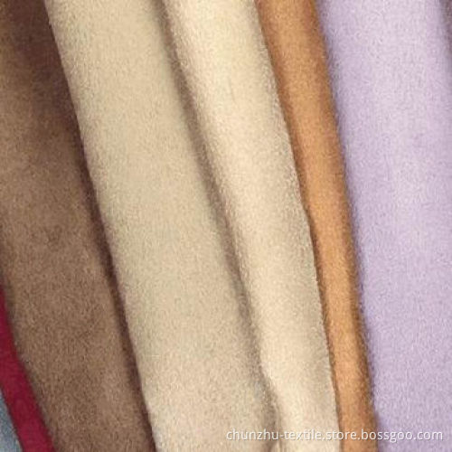 Suede Fabric, 100% Polyester, 58 or 60-inch, Weighs 170g